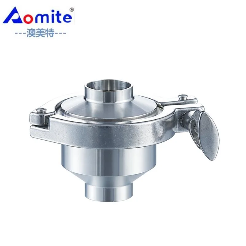 Stainless Steel Sanitary Grade Tc Spring Check Valve One Way Check Valve CF 8m Silent 3/4